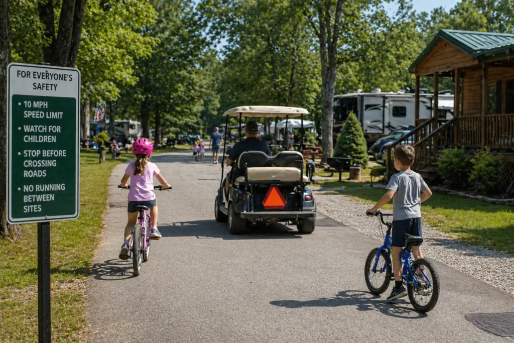 Roads, bikes, and golf carts need rules on day one