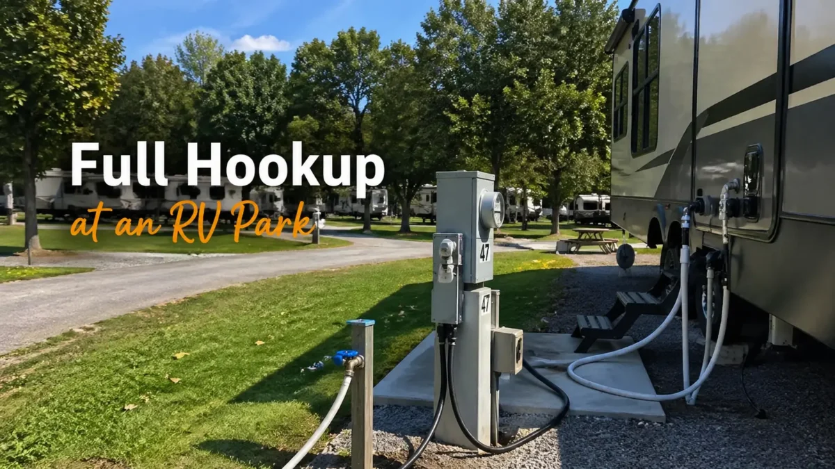 What Does Full Hookup Mean at an RV Park